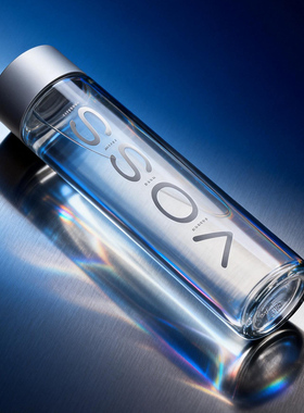 挪威进口VOSS芙丝天然矿泉水弱碱性水330ml375ml整箱家庭饮用水