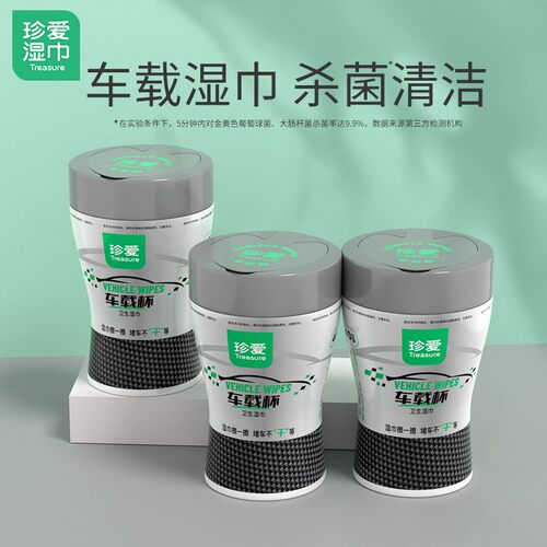 汽车湿巾珍爱便携式40片