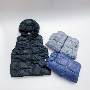 upFAshion男女超轻蓬松丝绵服秋冬户外保暖外套运动休闲保暖马甲