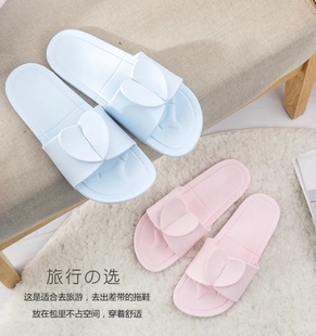 儿童轻便折叠拖鞋旅游外出旅行便携淋浴室冲凉2025轻便出差沙滩鞋