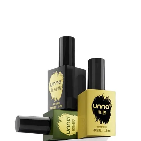 美甲底漆颜蕊优娜unna持久加固胶胶底胶光疗套装功能封层品牌