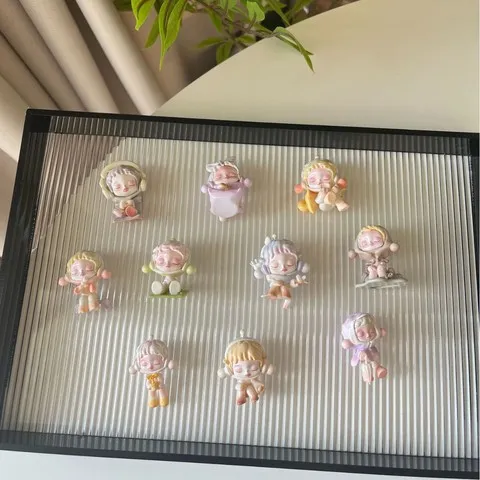 sp潮玩玩具萌公仔挂件手机链手办温度改娃潮玩盲盒系列礼物装饰粒