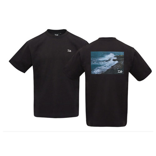 DAIWA达亿瓦 26春夏DE-5126CS印花短袖T恤圆领钓鱼服休闲百搭半袖