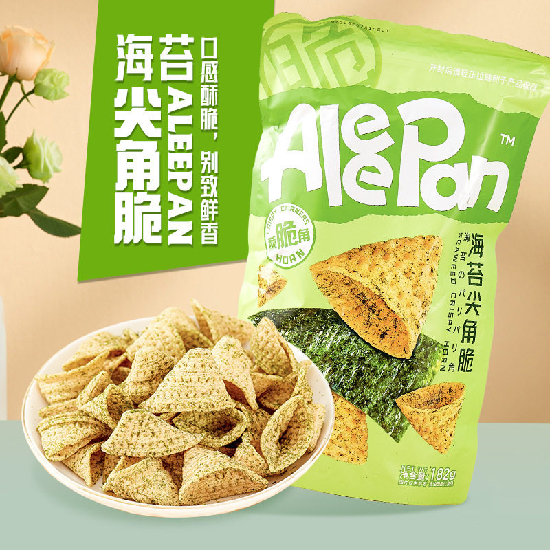 三惠海苔味尖角脆火锅店同款零食
