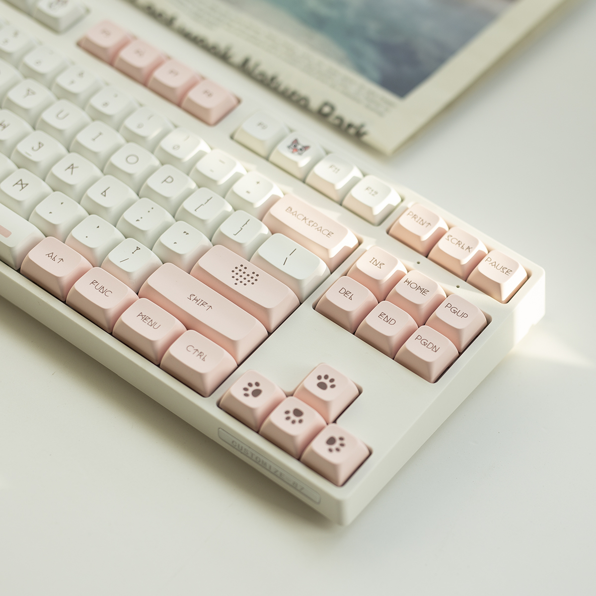 起司猫xda键帽pbt材质