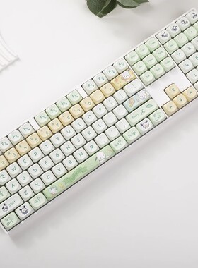 RK108三模蓝牙无线客制化机械键盘RGB热拔插108键套件104静音麻将