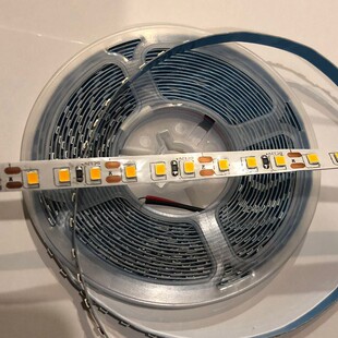 led灯带12V高亮24V灯条2835金黄光2200K防水黄色酒店工程轮船灯光
