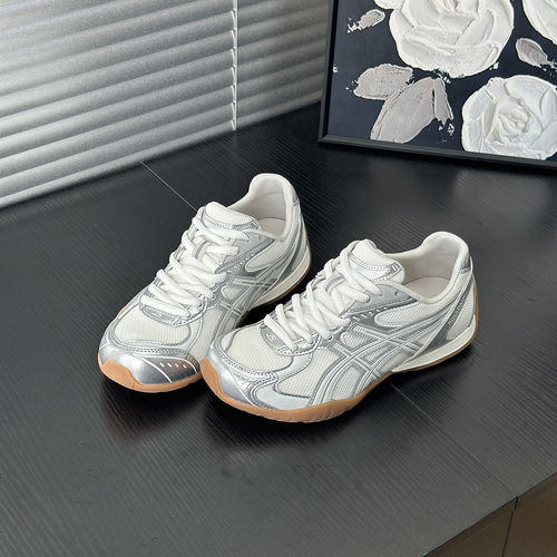 真皮休闲德训鞋2026春夏新款时尚网面透气轻便防滑百搭休闲运动鞋