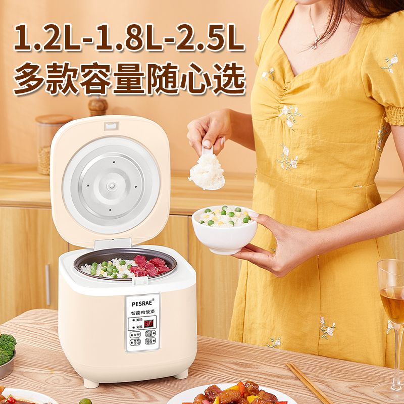 德国半球型迷你智能电饭锅家用宿舍一个人小型四人全自动定时