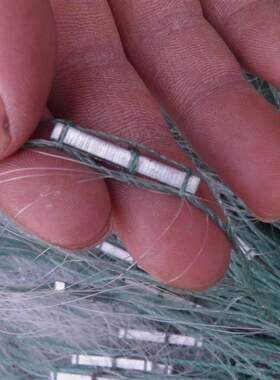 德国黏网三层沉鱼鲫鱼草鱼鲢鱼特柔白丝手工制作泗阳苏北鱼长