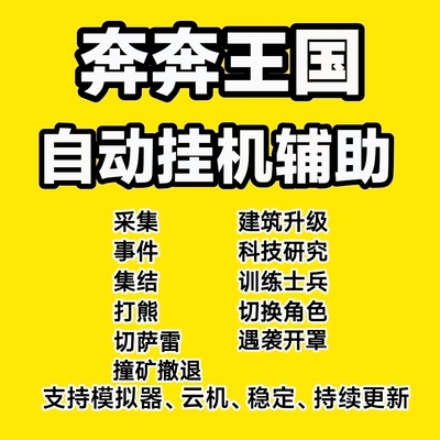 奔奔王国脚本辅助挂机