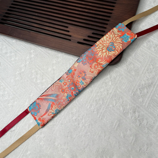 唐抹额发带唐制汉服配饰 古风发饰唐代圆领袍额前束发绳额带-4