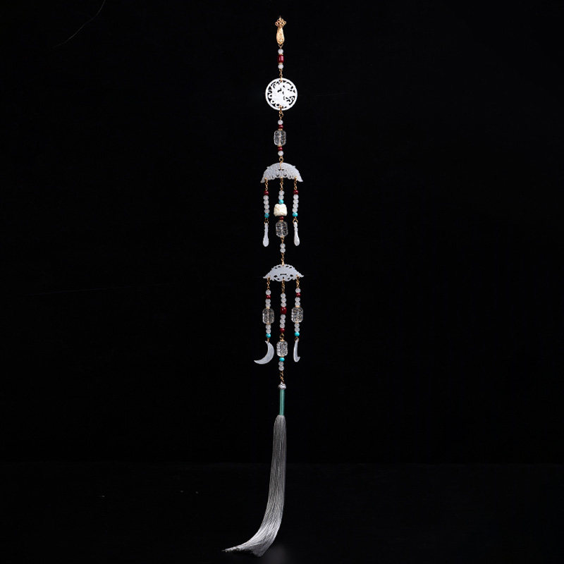 《韶光》汉服战国袍配饰玉组佩腰佩禁步秦汉曲直裾魏晋风宿命感