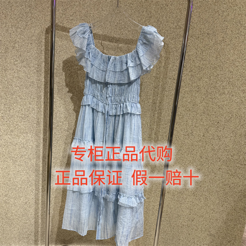 Anyspoor 国内正品代购时尚 2026夏季新款 86B728 无袖连衣裙1190