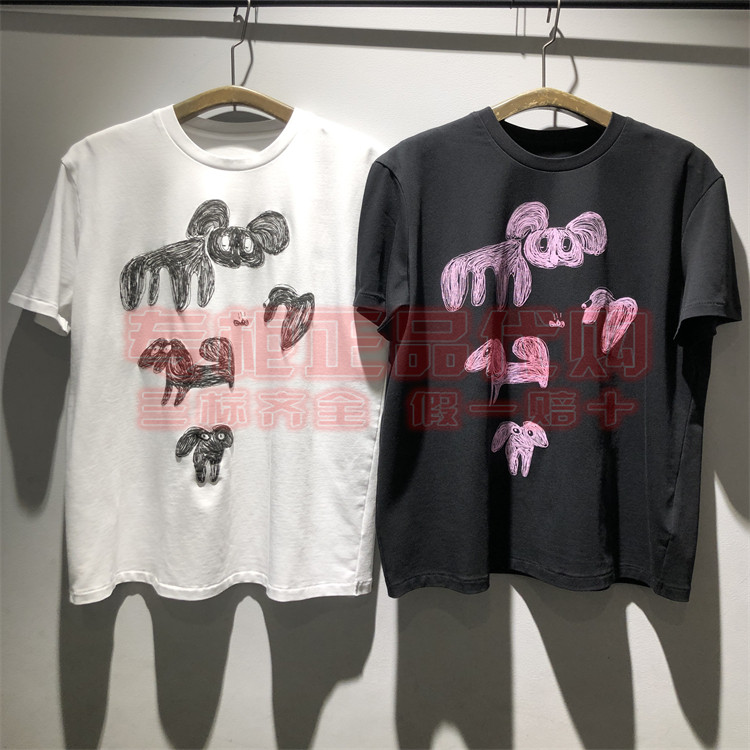 JNBY江南布衣 国内正品2025秋季新款 5P7115380圆领短袖T恤595