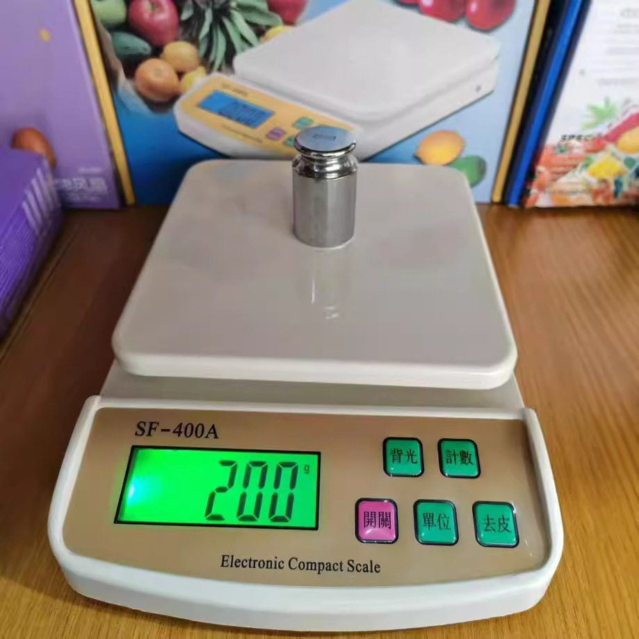 热销精准sf400a厨房秤高精度烘焙礼品秤 5kg食物克重秤家用小台秤