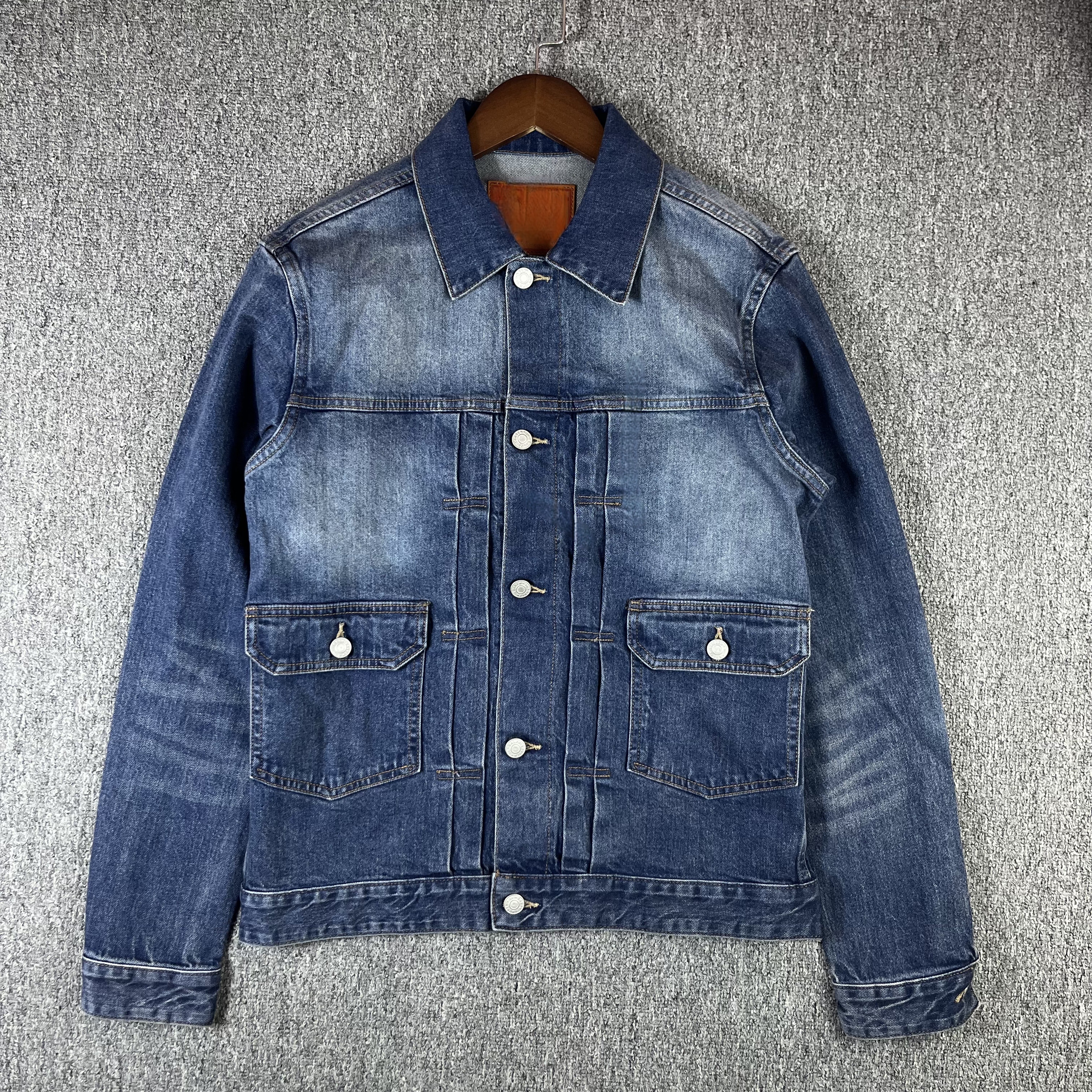 RRL overalls牛仔布机车夹克 经典复古风格Westview男装工作夹克