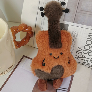 上海文创乐器周边毛绒小提琴可爱玩偶挂件 装饰摆件 旅游纪念礼物