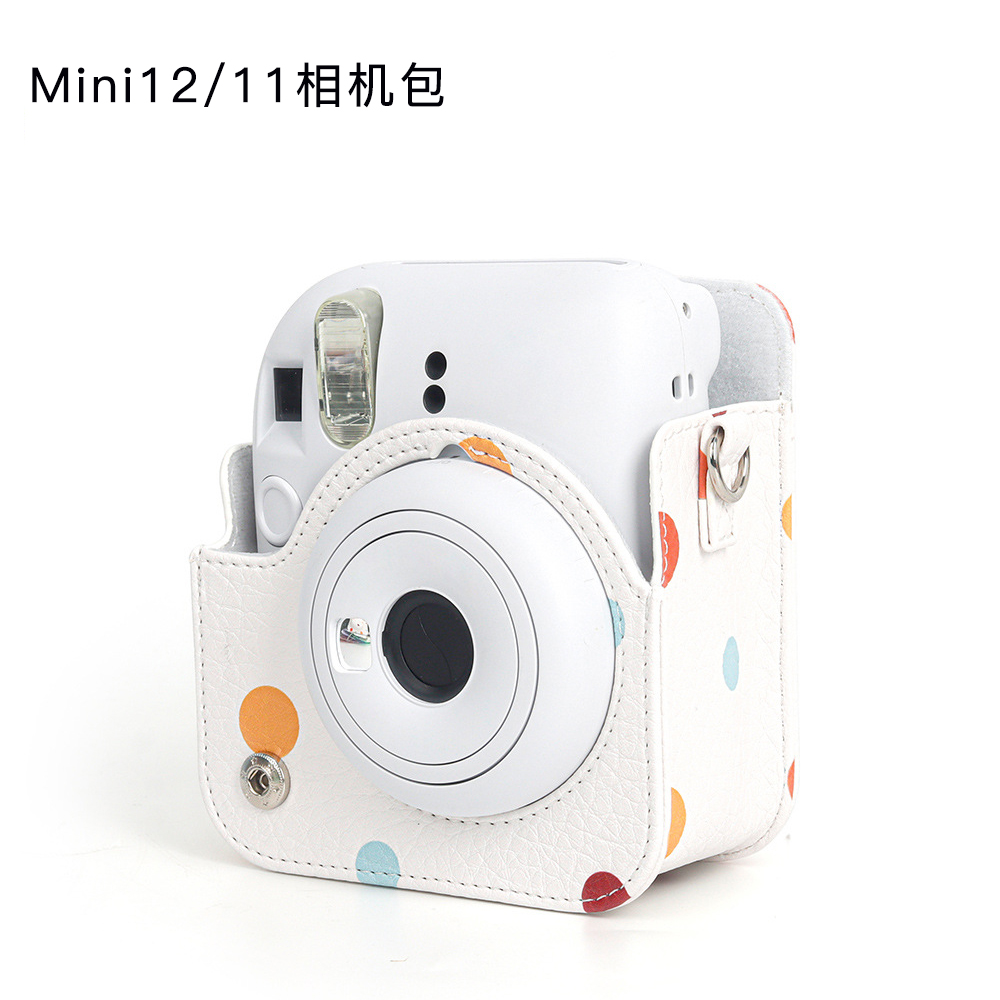 适用于拍立得相机包富士mini12保护套防刮防摔mini11收纳包斜跨保护袋一次成像专用收纳包包女生2024新款 3C数码配件 一次成像相机专用包 原图主图