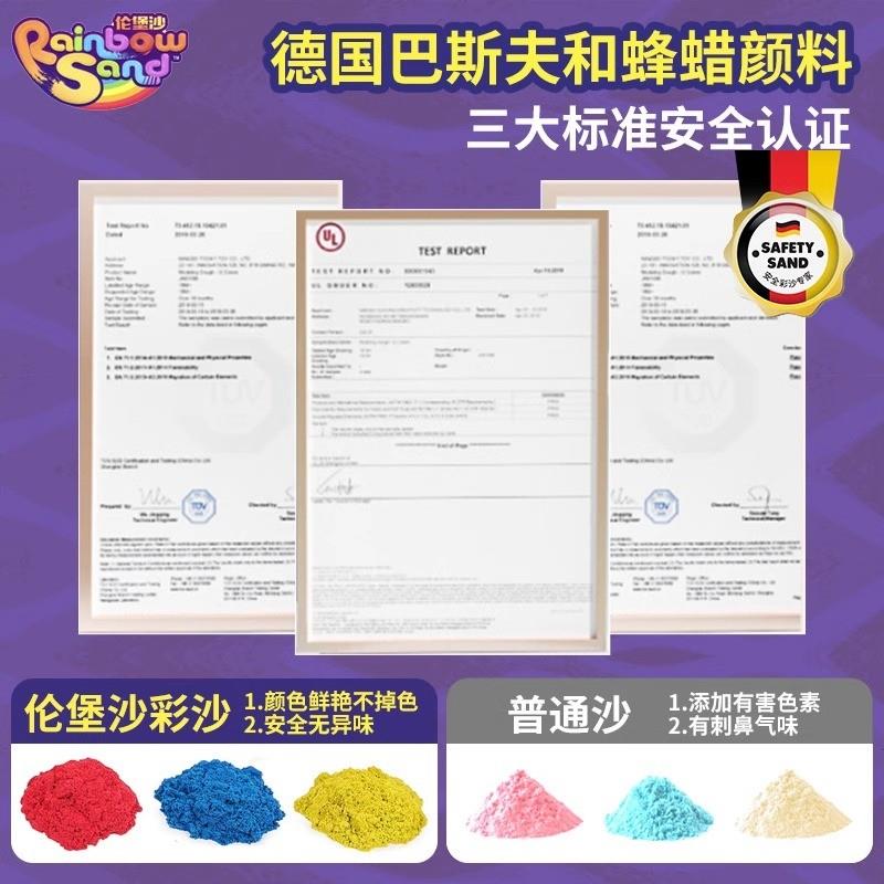 伦堡沙太空沙儿童食品级安全超轻粘土橡皮泥彩泥创意手工DIY玩具