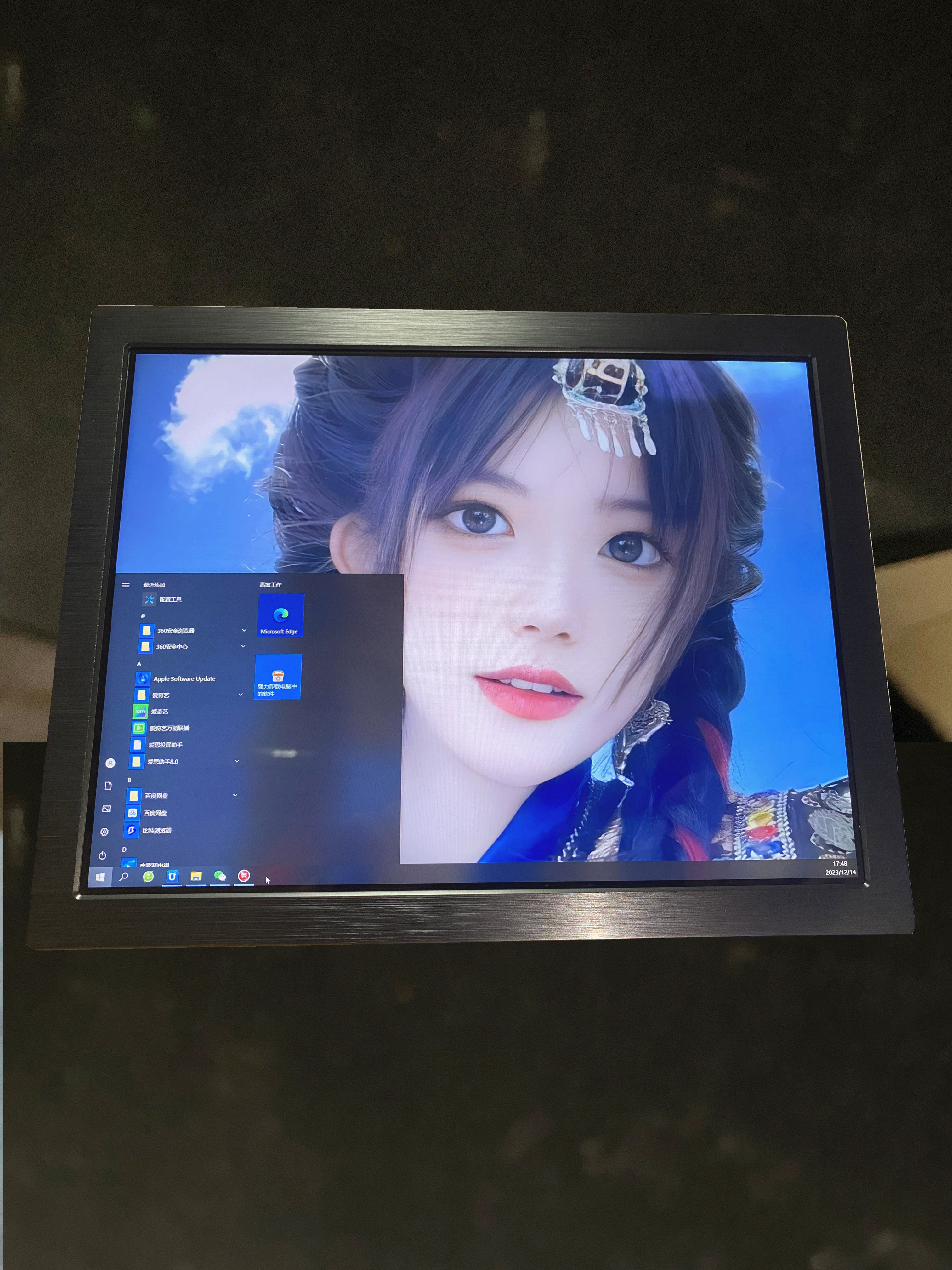 9.7인치 IPAD4 오리지널 레티나 고화질 2K 스크린 수정 디스플레이 휴대용 스크린 컴퓨터 보조 스크린 CNC 쉘