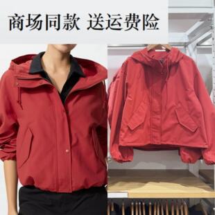 26春夏新款女装 休闲连帽短外套/时尚百搭夹克风衣 481600 479229