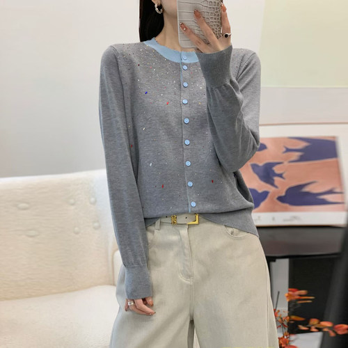 2026春季新款针织开衫女薄款外套