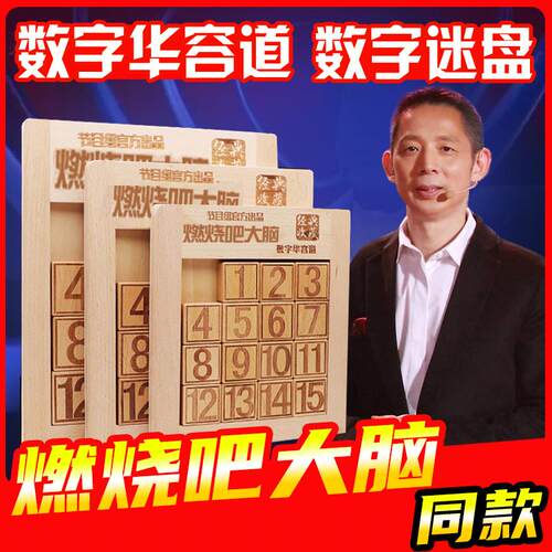 吉妮兔最强大脑滑动拼图益智玩具