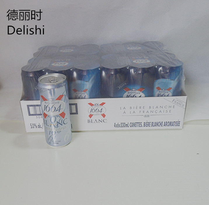 ·¨¹úÔ×°½ø¿Ú1664°×Æ¡¾Æ ¿ËÂ×±¤¿Ðý 1664°×Ìý×°ÕûÏä24*330ML