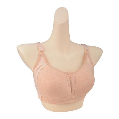 温雅琪内衣妈妈乳罩中年女性高档薄款无钢圈文胸聚拢胖mm大码胸罩