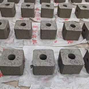 江浙沪 草坪灯底座充电桩基础墩预埋件围栏墩混凝土庭院灯水泥墩