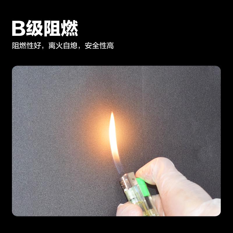 保温棉自粘阻燃海绵隔热棉悬吊式天花板隔音棉水箱管道保温材料橡