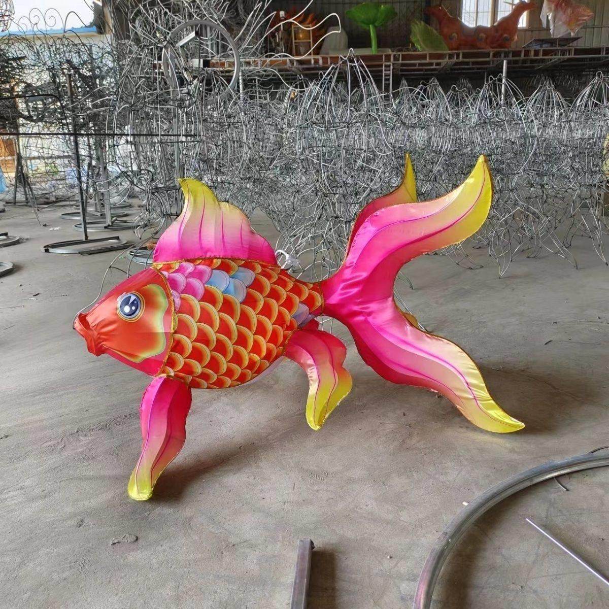 大型户外国潮鱼灯覆古中秋节鱼灯花灯古风金锦鲤灯笼国风大鱼灯笼,节庆用品/礼品,灯笼,淘宝优惠券,粉丝福利购,淘宝优惠卷