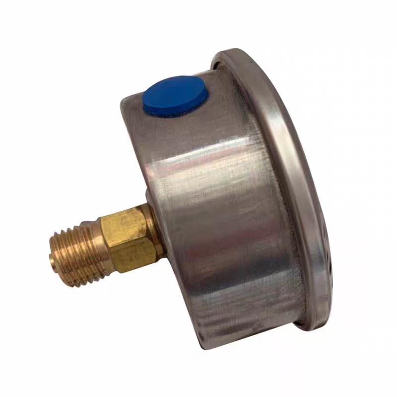 YN60Z轴向卧式耐震压力表2分4分防震水压气压油压表1.6MPA