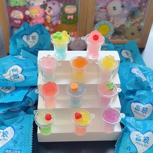 夜光冰淇淋杯潮流盲袋小礼物小学生奖励儿童盲盒玩具拆拆乐小物件