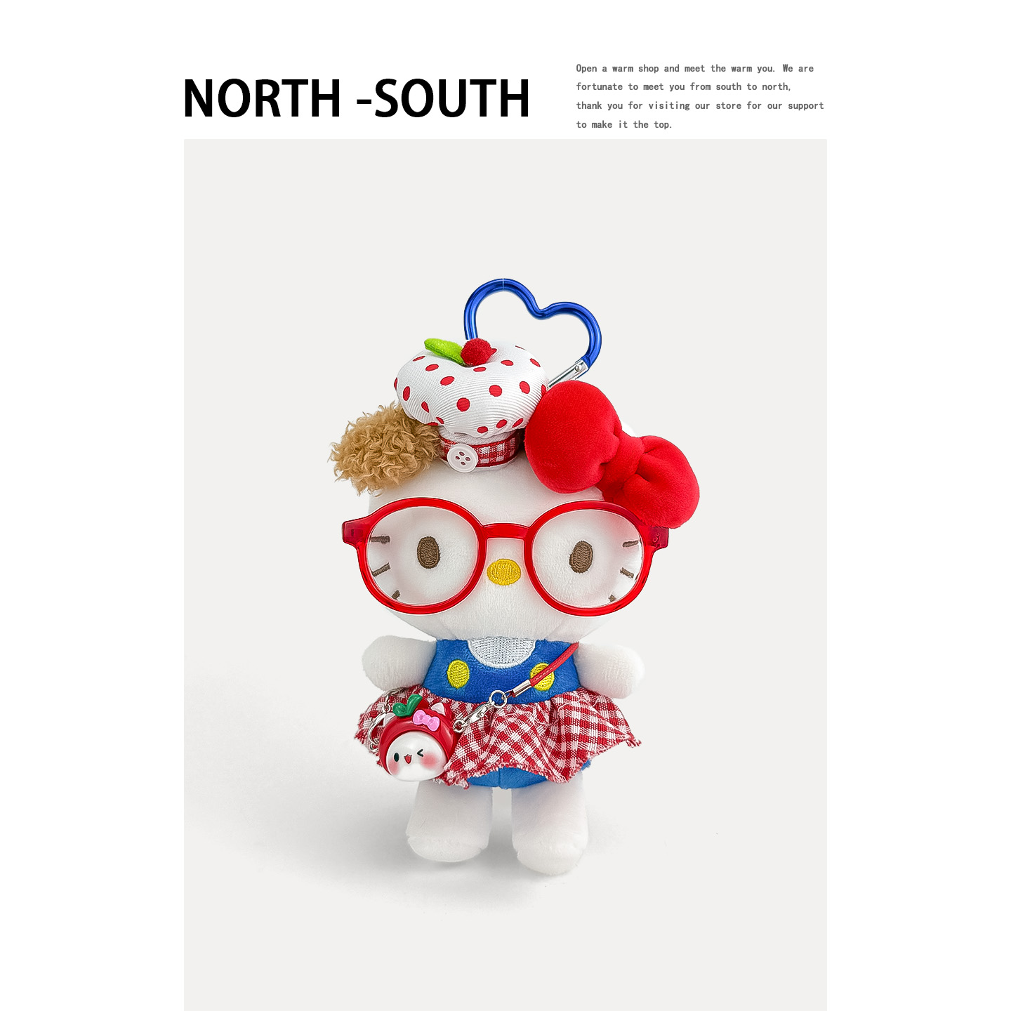 正版hellokitty毛绒玩偶包包挂件