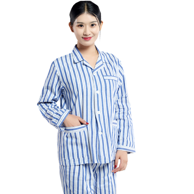 纯棉病人服病号服病员服分体套装