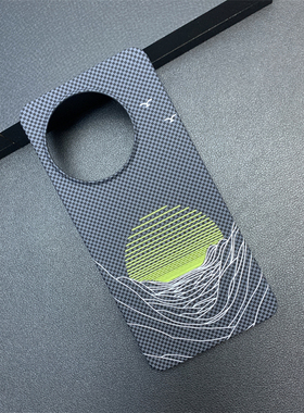 半包碳纤维纹适用于一加ace5手机壳高级感一加13创意时尚Ace5pro个性水贴工艺Ace3pro轻薄散热Ace2pro情侣