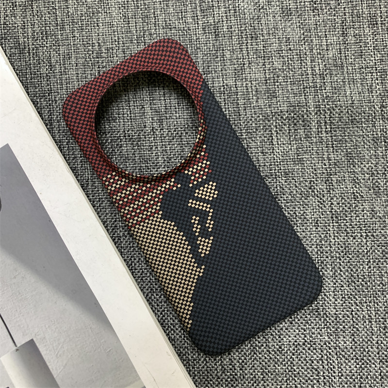 半包碳纤维纹适用于荣耀magic8pro手机壳轻薄半包散热新款magic8高级感水贴纹magic7pro情侣创意magic6外壳