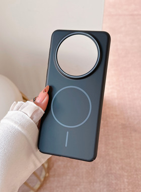 新款柔润PC配色磁吸适用于华为mate70pro手机壳高级感全包大孔硬壳mate60pro肤感简约mate60奢华防摔mate50