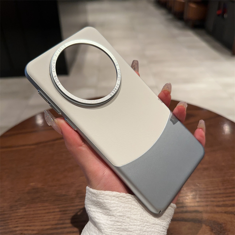 哑光素皮适用华为mate60pro+手机壳超薄mate60全包防摔mt50合金镜头魅特40磨砂保护套皮纹简约30裸机质感