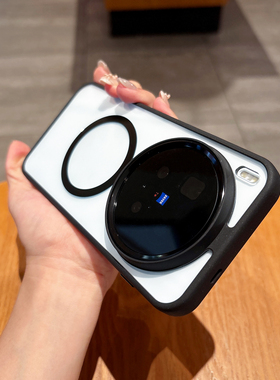 透明磁吸适用于vivox300手机壳高级感时尚x300pro简约全包防摔x200promini创意小众x200pro情侣软边保护套