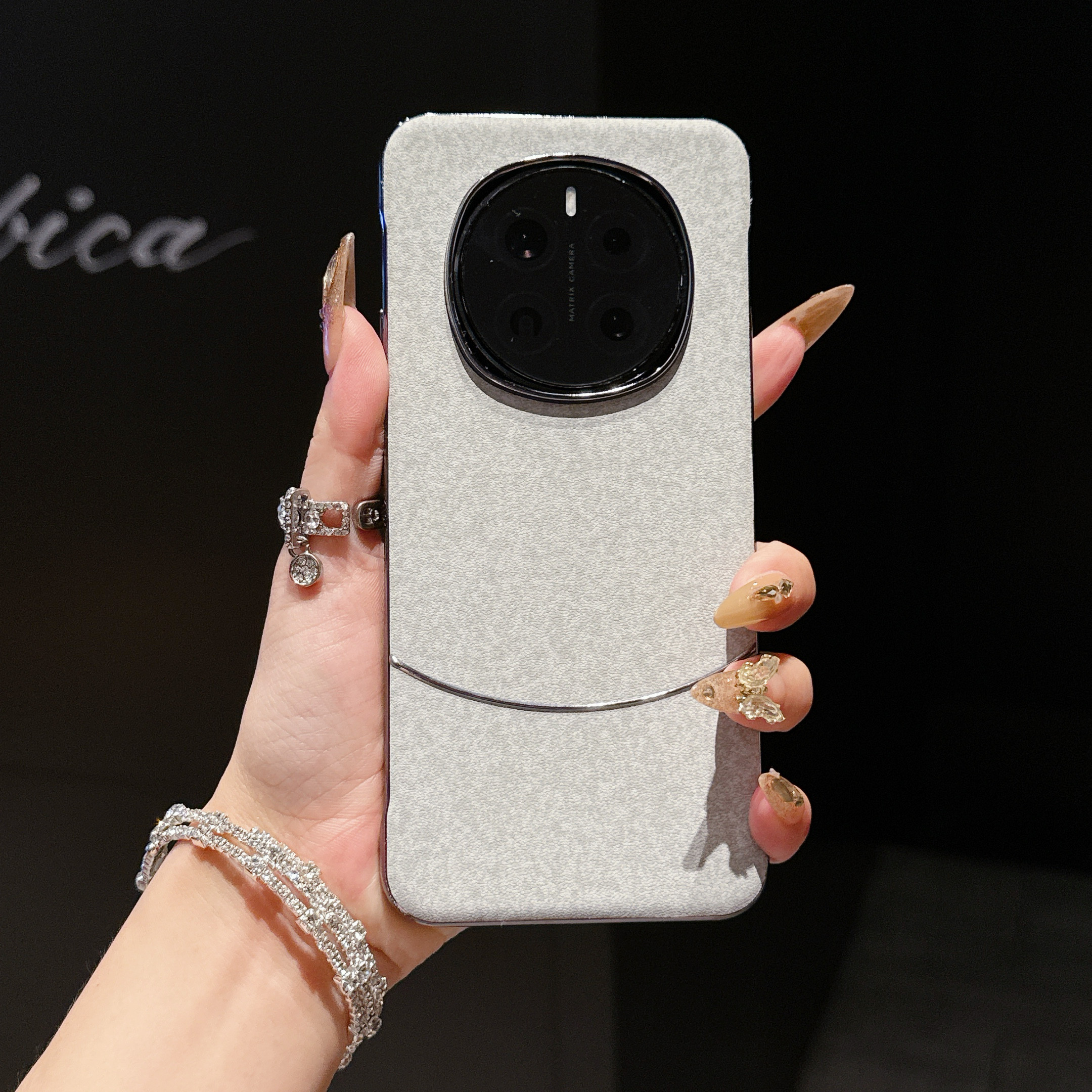 新款无边框高级感适用于荣耀magic7手机壳半包奢华皮纹magic7pro简约时尚荣耀x60无边框个性时尚x60pro情侣