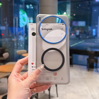vivoX300系列肤感PC磁吸手机壳