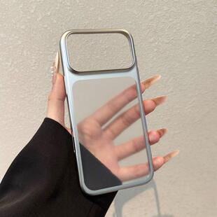 【磨砂不沾指纹】适用于iPhone17promax手机壳轻薄哑光电镀苹果17大孔镜头防摔17Air高级感情侣款男女时尚