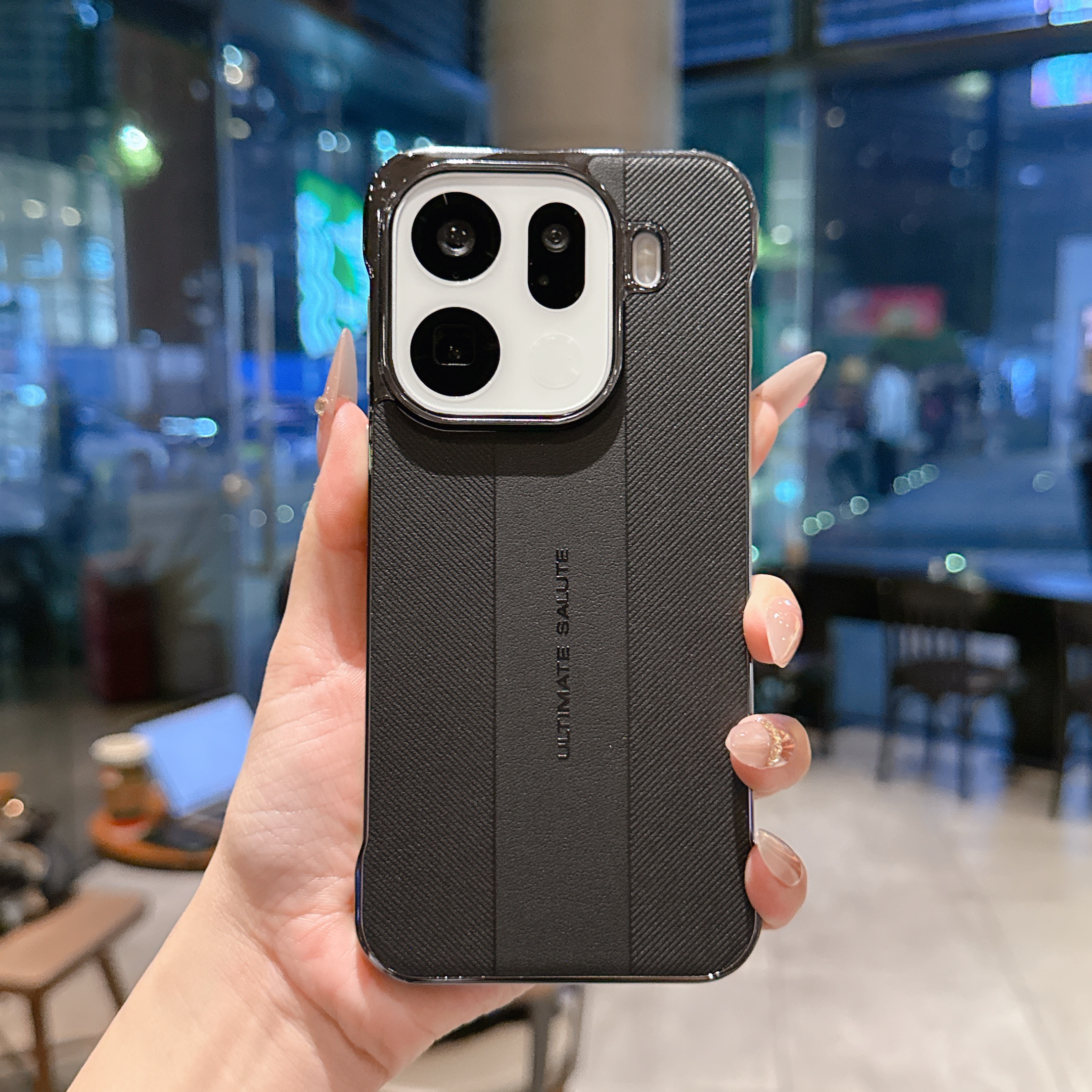 简约小众适用于OPPOFindx9pro手机壳新款秒变保时捷皮纹findx9电镀无边框x8pro散热保护套findx8UItra男女x8s