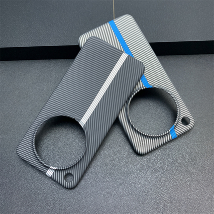 Kevlar-Like Carbon Fiber Texture Is Suitable for Oppo Find X8 Pro Ultra High-End Water Transfer Process Phone Case Find X8S Half-Cover Large Hole X8 Skin-Feel Ultra-Thin Find X8S+