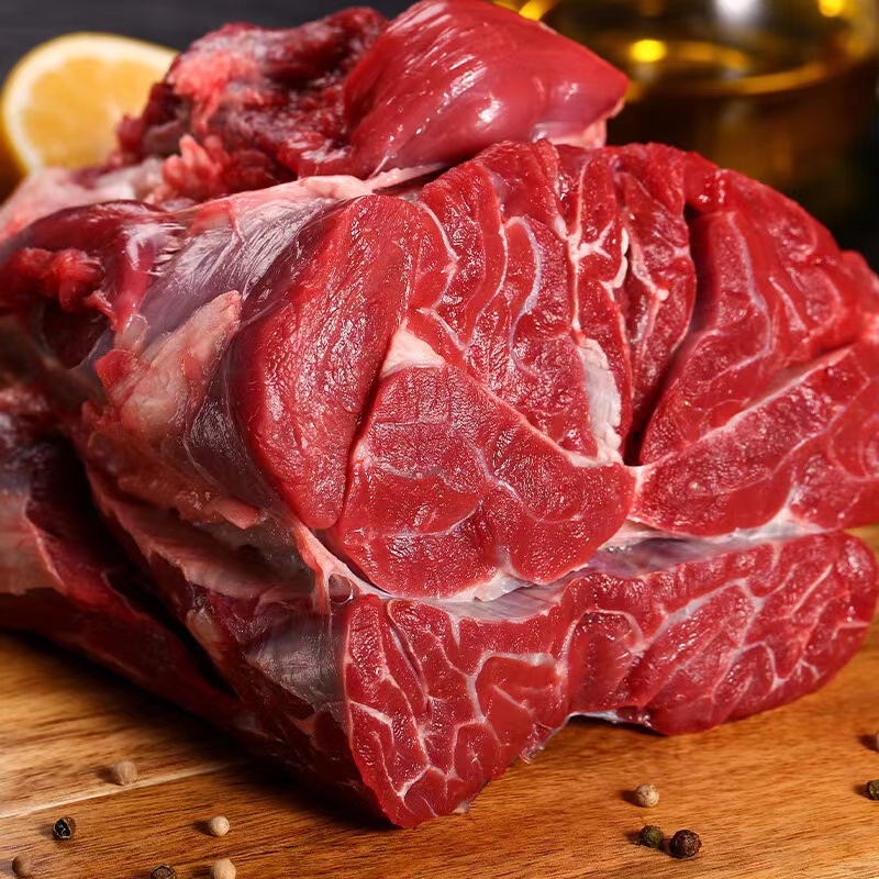 内蒙古呼伦贝尔南屯草饲牛肉精品牛腱子新鲜前腿肉生牛肉（整根）