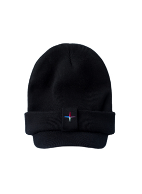 LANCER(兰寺) AW19 BEANIE CAP DéSORDRE 刺绣弯檐冷帽针织帽