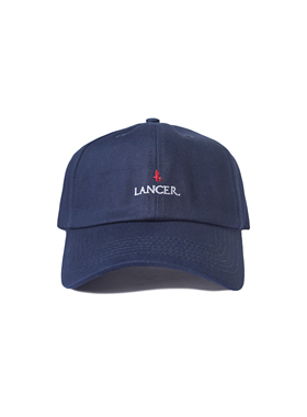 LANCER(兰寺) ORIGINAL LOGO NAVY CAP 藏青色绣花棒球帽
